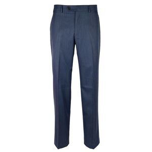 Men's Comfort Flex Flat Front Tic Print Dress Pants-B-30Wx30L